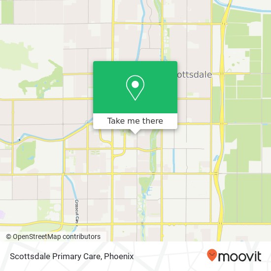 Scottsdale Primary Care map