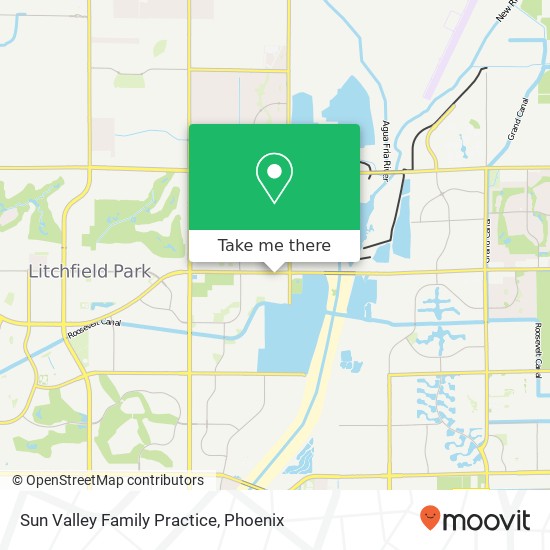 Sun Valley Family Practice map