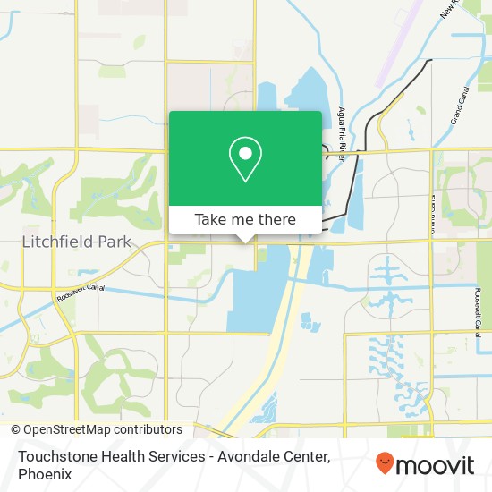 Touchstone Health Services - Avondale Center map