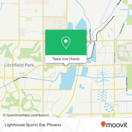 Lighthouse Sports Bar map