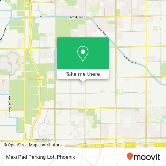 Mapa de Maxi Pad Parking Lot