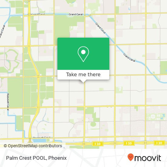 Palm Crest POOL map