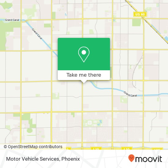 Mapa de Motor Vehicle Services