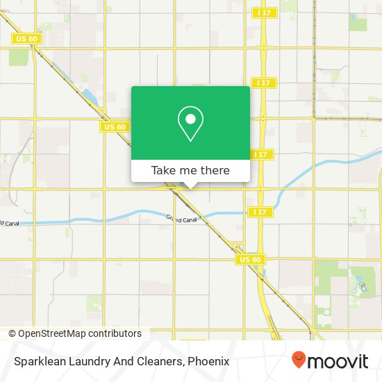 Mapa de Sparklean Laundry And Cleaners
