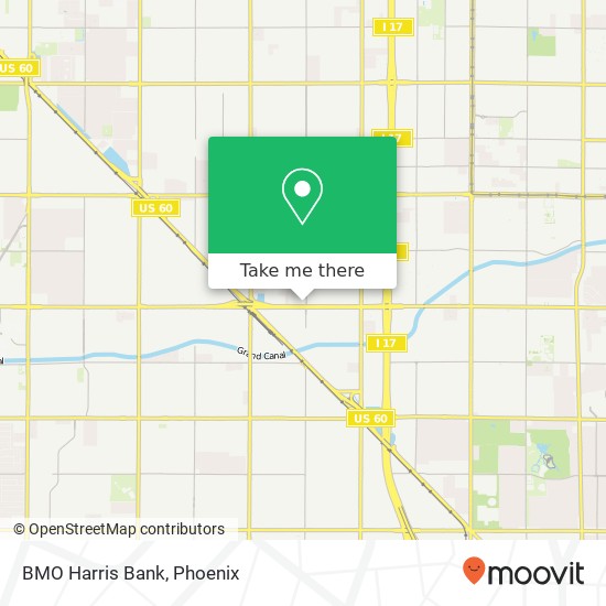 BMO Harris Bank map