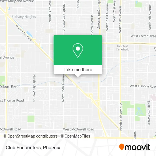 Mapa de Club Encounters