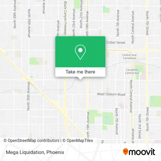 Mega Liquidation map