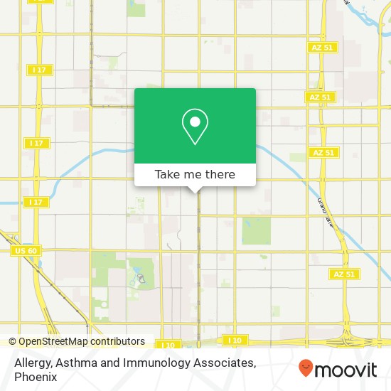 Allergy, Asthma and Immunology Associates map