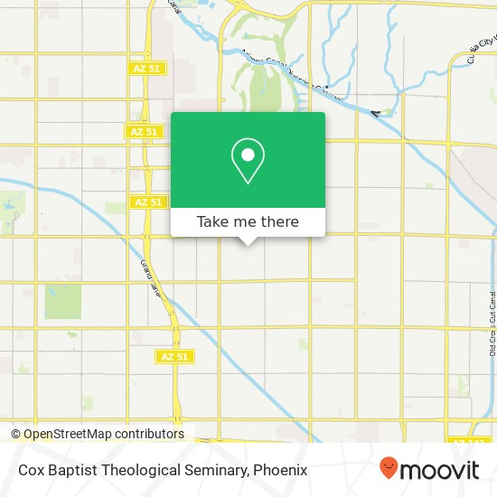 Cox Baptist Theological Seminary map