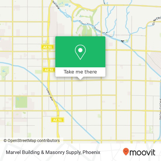 Mapa de Marvel Building & Masonry Supply