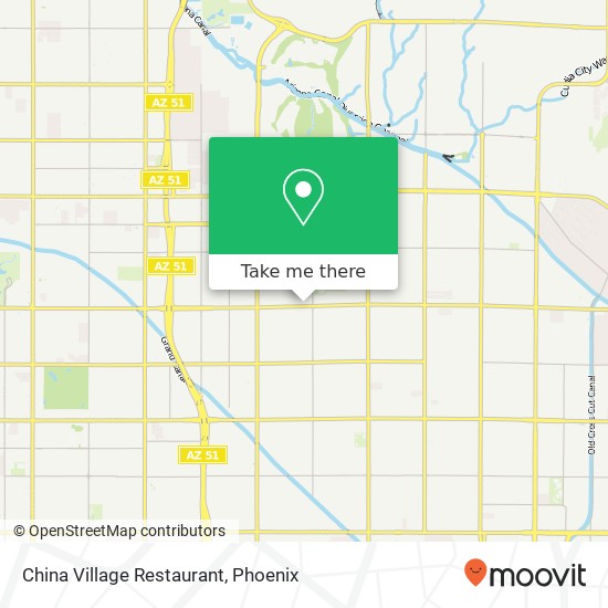 Mapa de China Village Restaurant