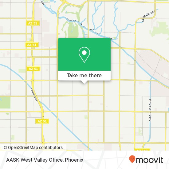AASK West Valley Office map