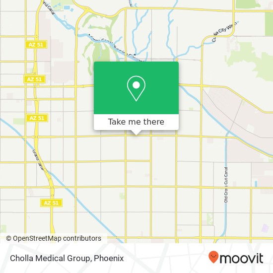 Cholla Medical Group map