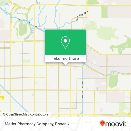 Metier Pharmacy Company map