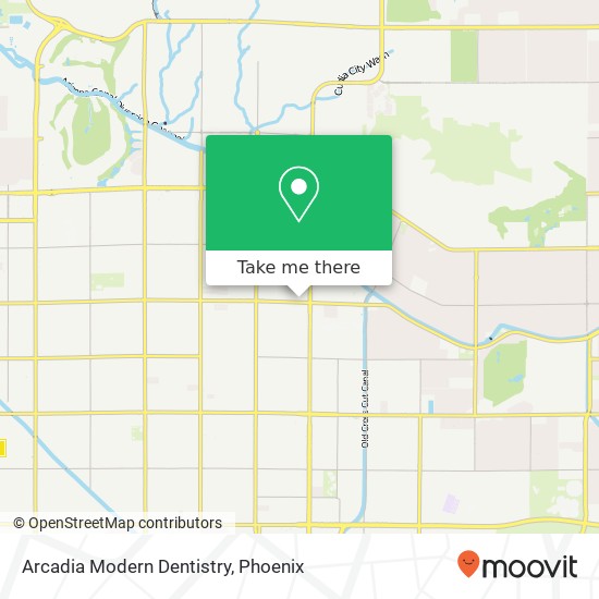 Arcadia Modern Dentistry map