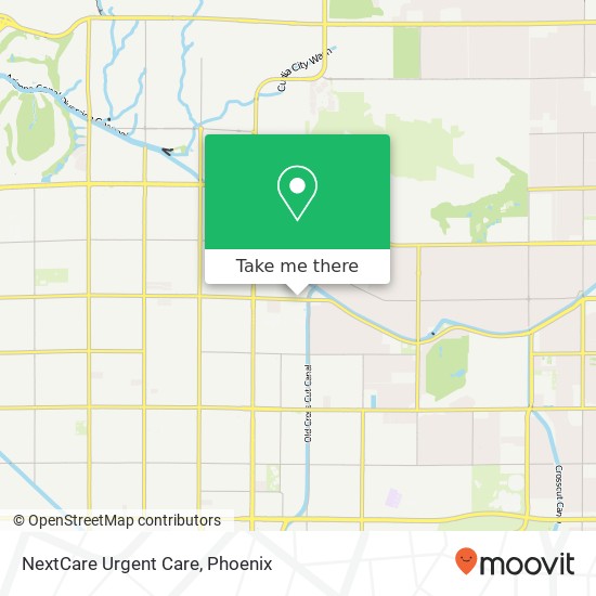NextCare Urgent Care map