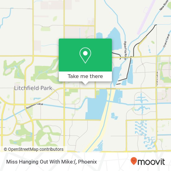 Mapa de Miss Hanging Out With Mike: