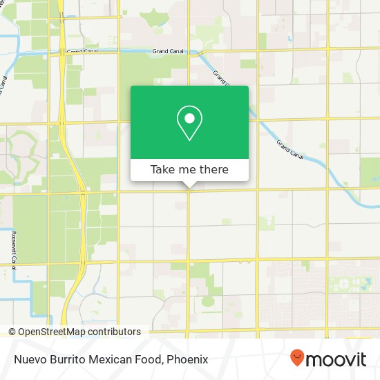 Nuevo Burrito Mexican Food map