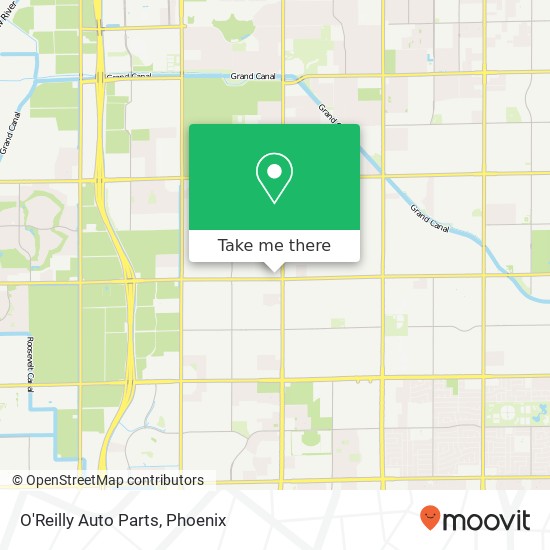 O'Reilly Auto Parts map