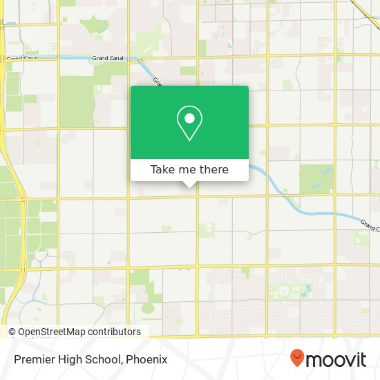 Premier High School map