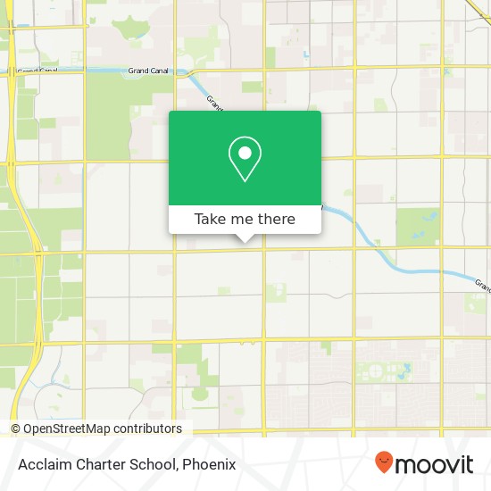 Mapa de Acclaim Charter School