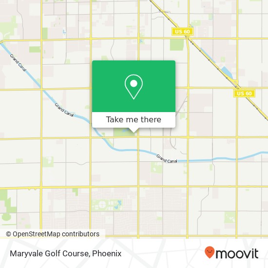 Maryvale Golf Course map