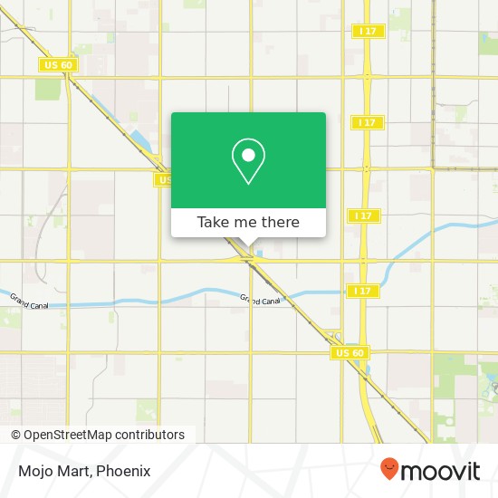 Mojo Mart map