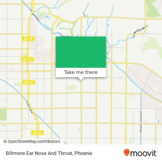 Biltmore Ear Nose And Throat map