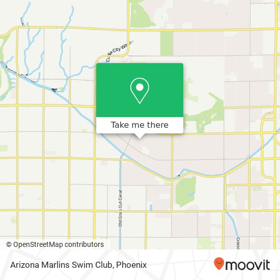 Arizona Marlins Swim Club map