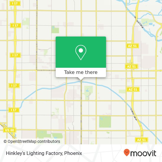 Hinkley's Lighting Factory map