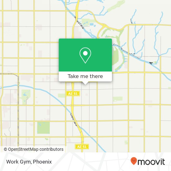 Work Gym map