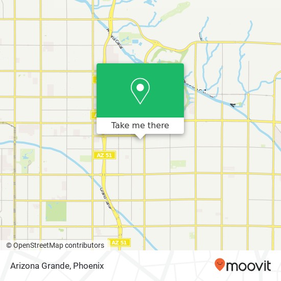 Arizona Grande map
