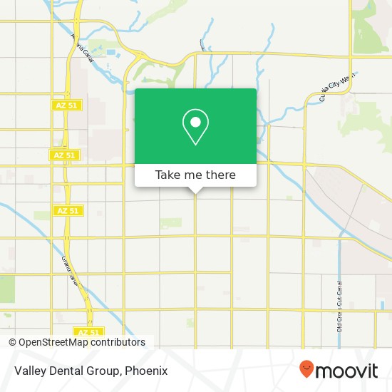 Valley Dental Group map