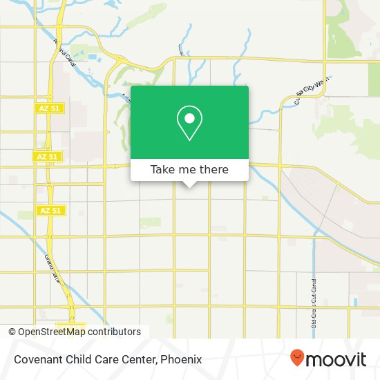 Mapa de Covenant Child Care Center