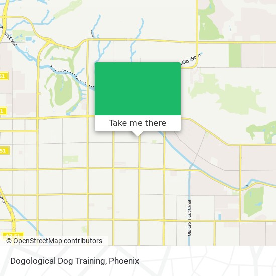 Mapa de Dogological Dog Training