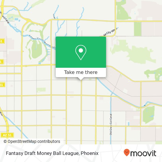Mapa de Fantasy Draft Money Ball League