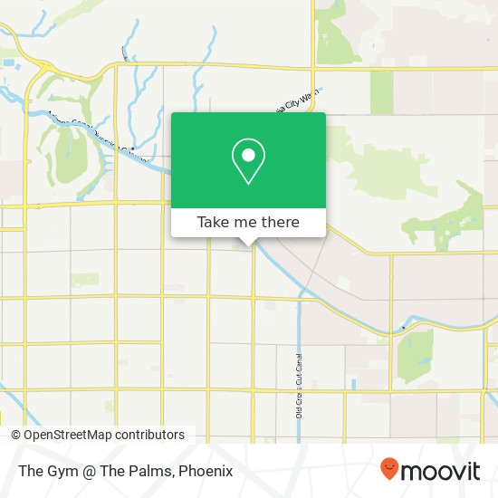 The Gym @ The Palms map