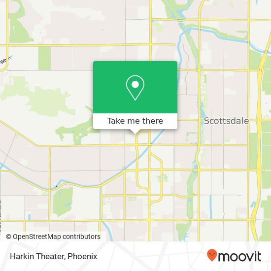 Harkin Theater map