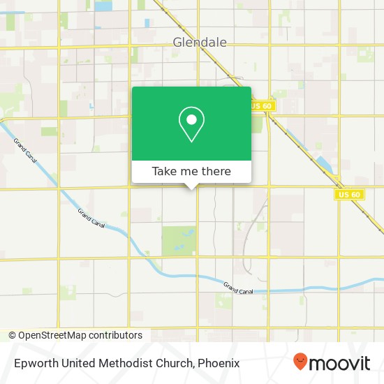 Epworth United Methodist Church map