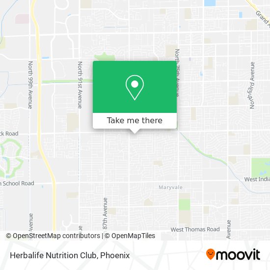 Mapa de Herbalife Nutrition Club