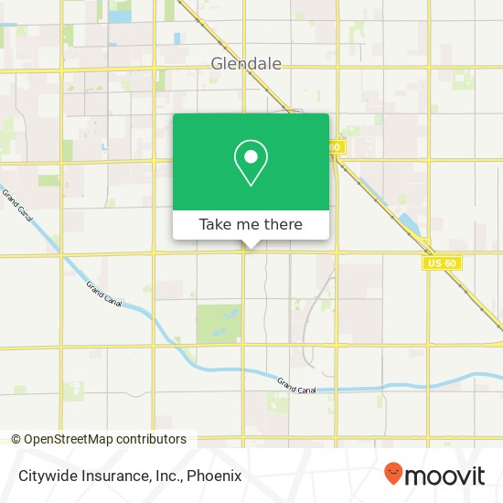 Citywide Insurance, Inc. map