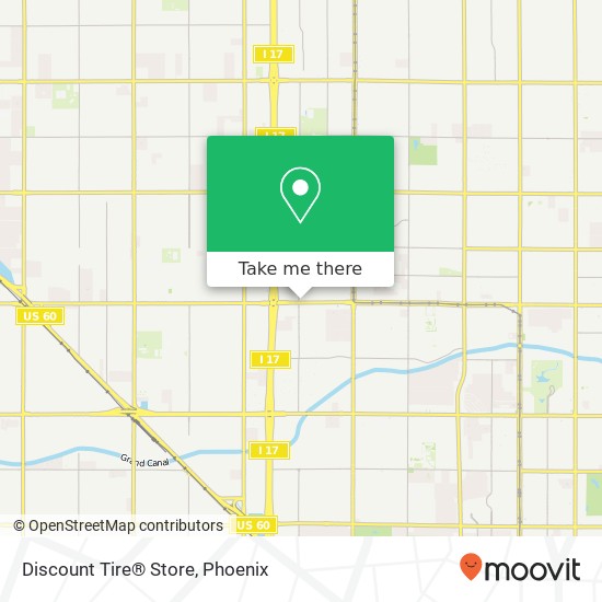 Discount Tire® Store map