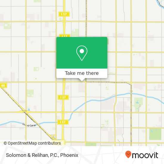 Solomon & Relihan, P.C. map