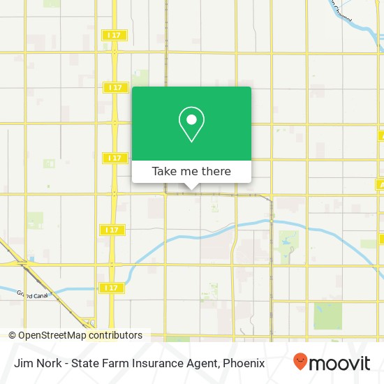 Jim Nork - State Farm Insurance Agent map