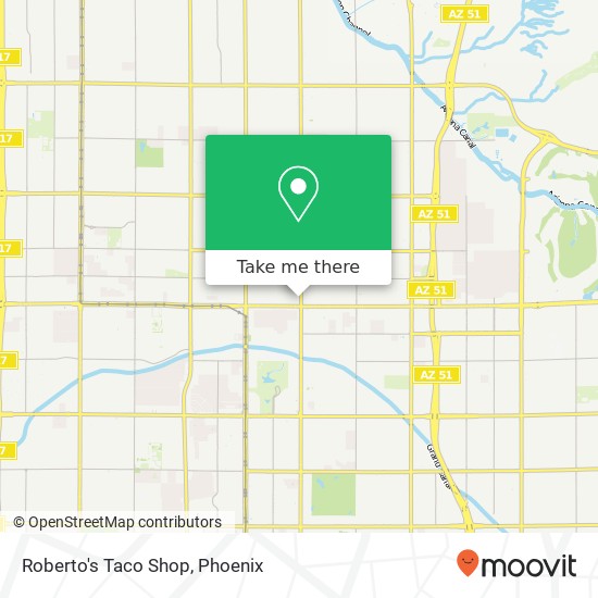 Roberto's Taco Shop map