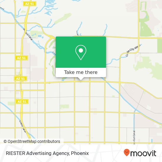 RIESTER Advertising Agency map