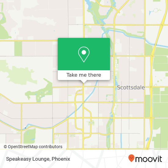 Mapa de Speakeasy Lounge