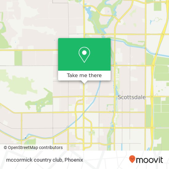 Mapa de mccormick country club