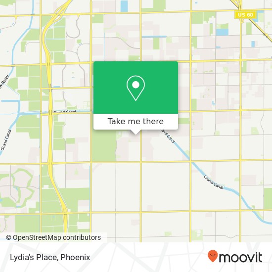 Mapa de Lydia's Place