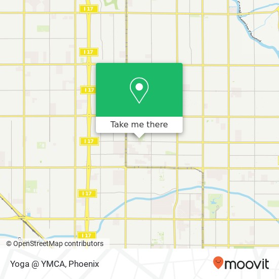 Yoga @ YMCA map